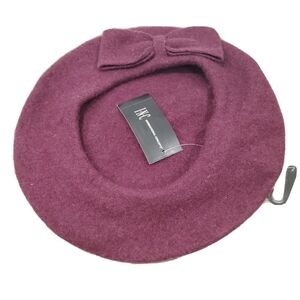 💜💝INC - International Concepts - Purplish Raspberry Beret💜💝